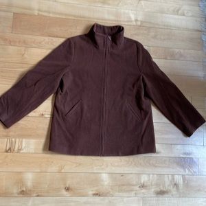 Eileen Fisher Brown Wool Jacket - Like New